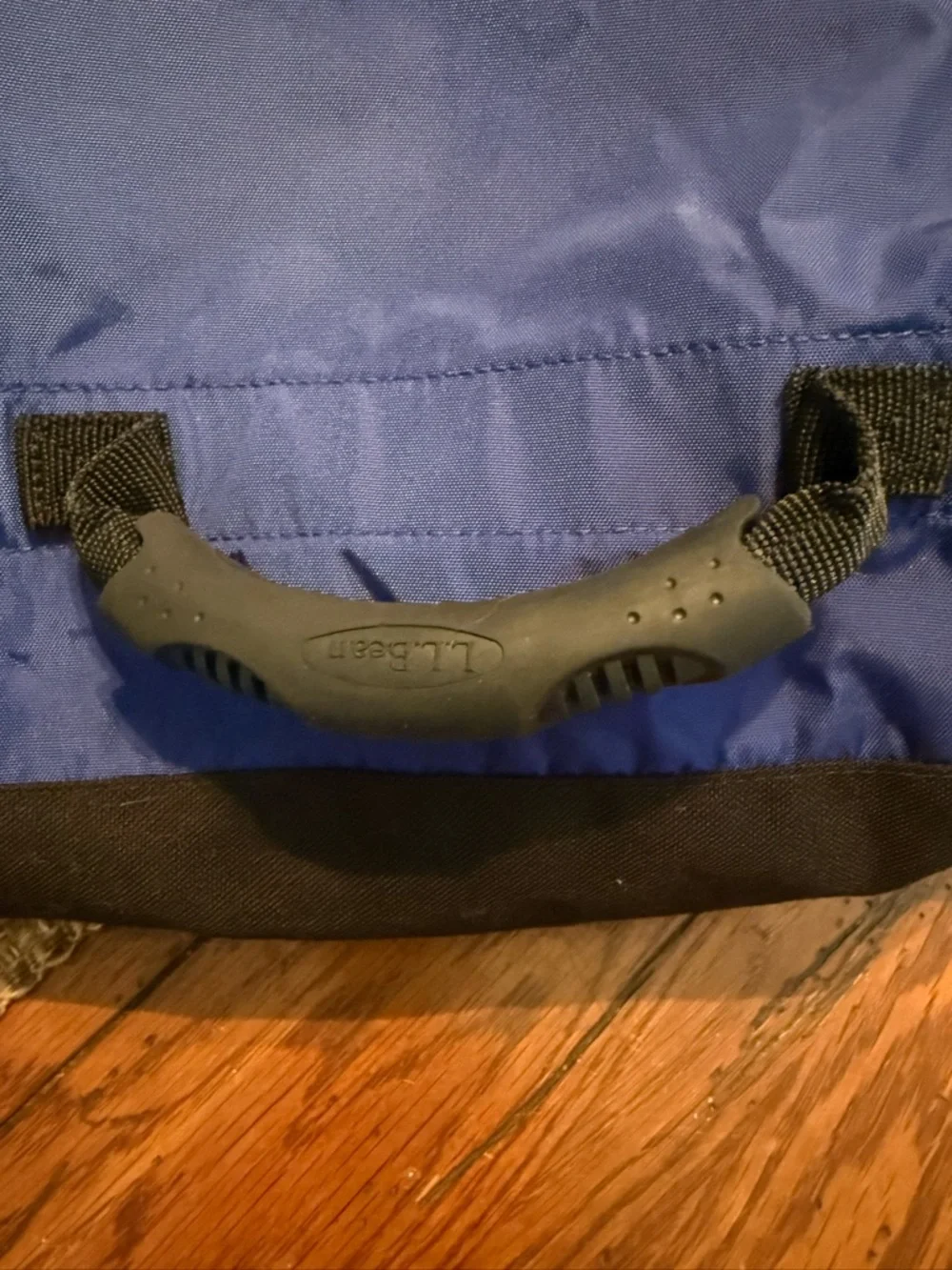 LL Bean Blue Travel Duffel Bag - XL capacity Vintage Y2K